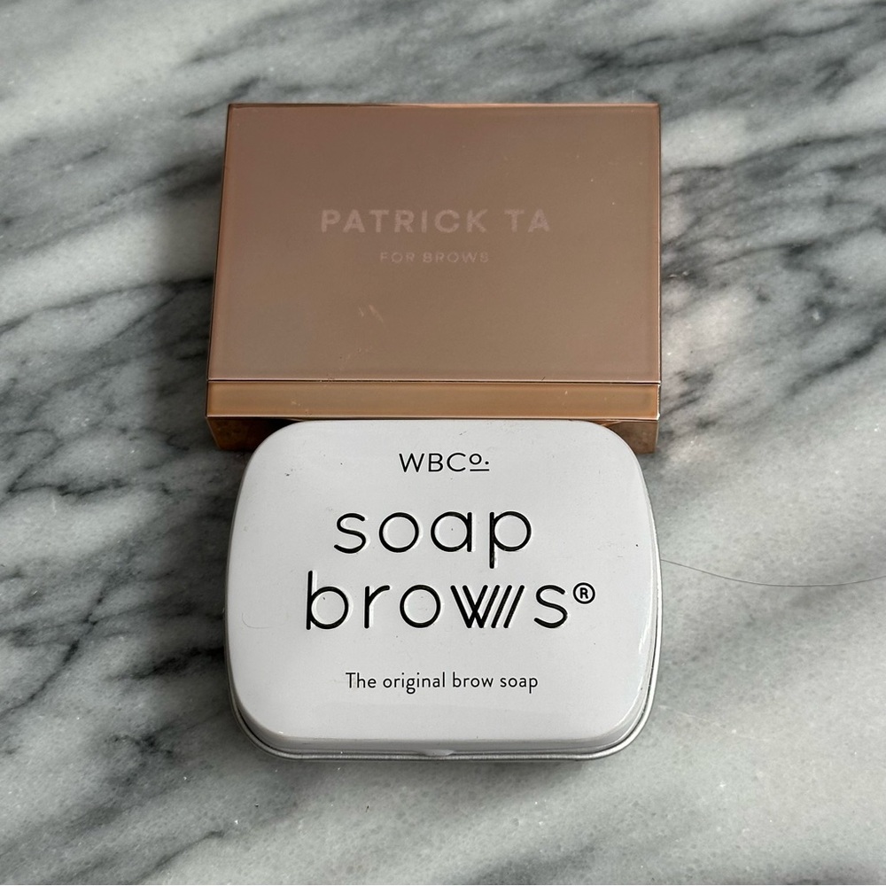 Patrick Ta Tinted Shaping Wax & WBCo Soap Brows The Original Brow Soap